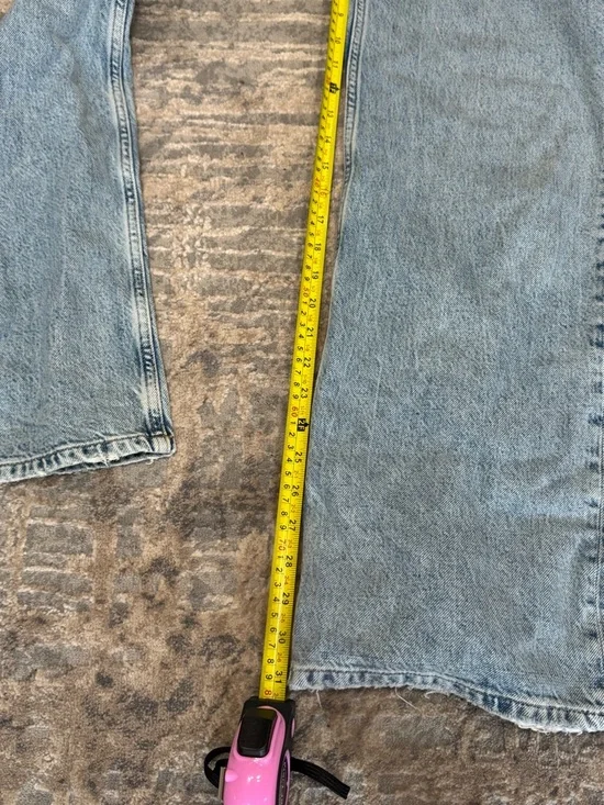 Zara Light Blue Denim TRF jumpsuit - Picture 7 of 7